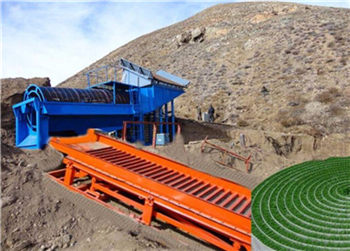 Three stage sand screening gold concentrator